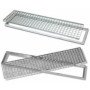Griglia carrabile acciaio zincato con telaio 100x40 b07dpkxm2h