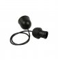 FANTON PENDEL CON PORTALAMPADA CAVO 80CM NERA 62971 B08X9Q913Z