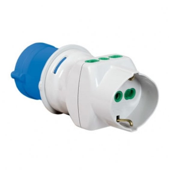 FANTON I. ADATT. IP44 2P+T 16A CEE   2X2P+T 16A +BIP/TD. 73090 B0072IIUO