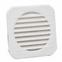 Griglia aerazione in plastica quadra incasso circolare 15x15 d.125 b08wy