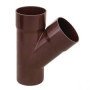 GRONDA PVC COLOR TESTA DI MORO D.080 TONDA - BRAGA 45