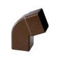 GRONDA PVC COLOR TESTA DI MORO D.100 QUADRA - CURVA 87 B08LT8BZCZ