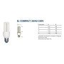 LAMPADA AI L.FREDDA FLUOR. COMP.EL231S E27 23W COMPATTE