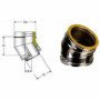 Inox doppia parete aisi 316curva 45 d.200/250 b00n97q0xc