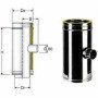 INOX DOPPIA PARETE AISI 316RACCORDO A T 90 RIDOTTO D.130/180 B08XBB