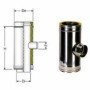 INOX DOPPIA PARETE RACCORDO A T90 USCITA MONO D.300 B08X9TQZTP