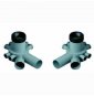 COLLETTORE SOTTO WC UNIVERSALE GENIUS DUPLEX 90X40 SINISTRO B07WTPQ5YZ
