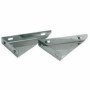 Coppia di angolari per supportomurale d.100 inox aisi316l b08x9y147g