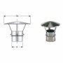 Inox mono parete aisi 316cappello cinese d.120 b08xbcv721