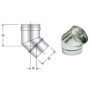 Inox mono parete aisi 316curva 45 d.300 316l b09gxqs1jb