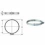 Inox mono parete aisi 316fascetta di bloccaggio d.100 b08wz5zgt4