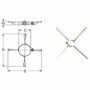 Inox mono parete aisi 316fascetta di centraggio d.220 ino