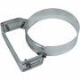 Inox mono parete aisi 316fascetta murale regolabile d.220