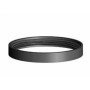 Inox mono parete aisi 316guarnizione nera d.080 h.12