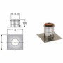Inox mono parete aisi 316piastra scarico condensa d.120 i b08lr5m