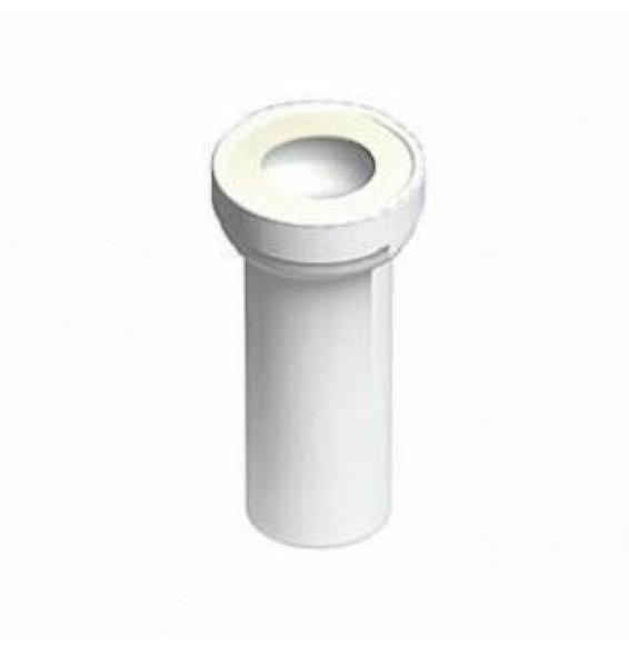 TUBO RIGIDO WC DRITTO PER VASO D.090X255 B08LQYBHLS