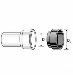 MANICOTTO TECNICO HTS D.40/50 B07WNPBCX4 MANICOTTO TECNICO HTS D.40/50 B07WNPBCX4
