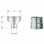 Inox mono parete aisi 316raccordo caldaia d.265f-200f b08x9shm9k