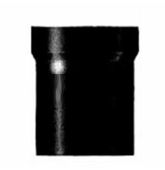 MANICOTTO WC ALTO D.110 NERO B07WRL518P