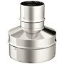 Inox mono parete aisi 316raccordo d.100m-120m