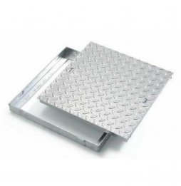 CHIUSINO LAMIERA CON TELAIO ACCIAIO ZINCATO 55X55 B07DPK8HVQ CHIUSINO LAMIERA CON TELAIO ACCIAIO ZINCATO 55X55 B07DPK8HVQ