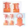 Kt-25-050 pr.staf. rapida  kwiktap - arancio 25x1/2  908152 kt-25-050