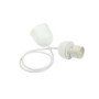 FANTON PENDEL CON PORTALAMPADA CAVO 80CM BIANCA 62970 B08XB1MXZ9