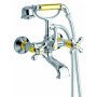 DIVA S GRUPPO VASCA ESTERNO CONDUPLEX CROMO/ORO B08XBB6W1Y