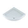 Piatto doccia seconda scelta 90h10 semicircolare b07wttqtd3