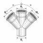 Braga doppia htda 45 d.110/40/40 b07wr149d8