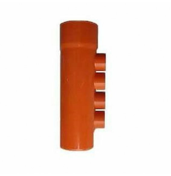 DERIVAZIONE MULTIPLA PVC EDILIZIA 3 ENTRATE  D.40 100X500 B08LR1DJZX