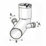 Curva wc prolungata htsbl d.0902 attacchi d.40 b07wrlb9m8
