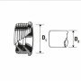 MORSETTO IN GOMMA UNIVERSALE D.40X26/32 B07WRGQBXH