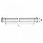 TUBO 2 BICCHIERI HTDM D.090 MM.1500