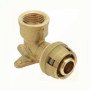 GOMITO FEMMINA CON FLANGIA D.16X1/2   A INNESTO PER MULTISTRATO ART.7906