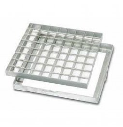 GRIGLIA ACCIAIO ZINCATO CON TELAIO 50X50 B07DPLDRZ3 GRIGLIA ACCIAIO ZINCATO CON TELAIO 50X50 B07DPLDRZ3