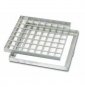 GRIGLIA ACCIAIO ZINCATO CON TELAIO 50X50 B07DPLDRZ3