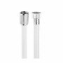 FLESSIBILE PVC CM.200 BIANCO ATTACCO CONICO REMER 332