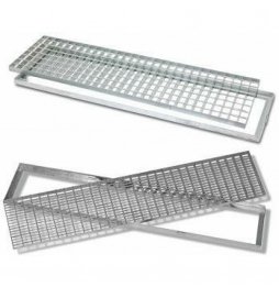 GRIGLIA ANTITACCO ACCIAIO ZINCATO CON TELAIO 100X50 B07BFFQ6S2 GRIGLIA ANTITACCO ACCIAIO ZINCATO CON TELAIO 100X50 B07BFFQ6S2