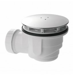 Piletta doccia piastra cr.d.120uscita sc. 40 per piatto foro 90 cr 6010 Piletta doccia piastra cr.d.120uscita sc. 40 per piatto foro 90 cr 6010