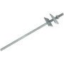 BARRETTA ZINCATA CON RONDELLA F/R 7X25