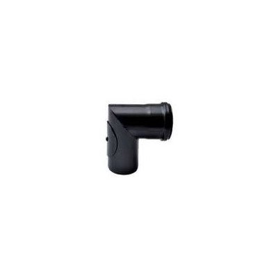 ACCIAIO NERO 12/10 D.100CURVA 90 2 SETTORI C/ISPEZIONE