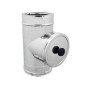 INOX MONO PARETE AISI 316MODULO ISPEZIONE CON TAPPO 180