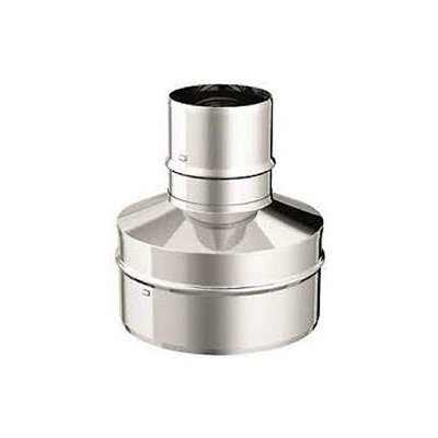 Inox mono parete aisi 316raccordo d.160m-100m