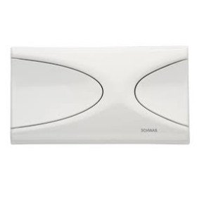 Placca targa duo bianca schwab 227605 Placca targa duo bianca schwab 227605