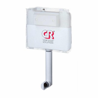 Cassetta a incasso fusion per installazione in muratura wc terra cr 6010