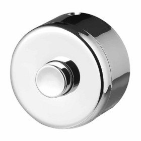 Pulsante esterno cromato completo di tubetto e canalina CRPEC Pulsante esterno cromato completo di tubetto e canalina CRPEC