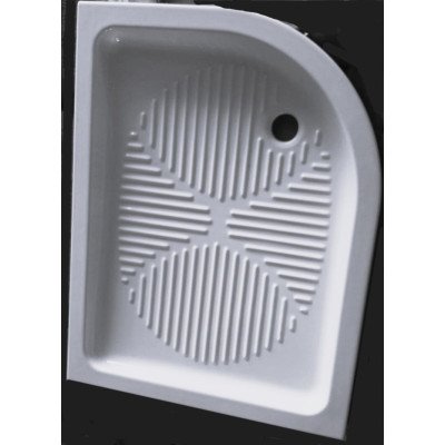 PIATTO DOCCIA GALASSIA LUNA 72X90 H10 CURVATURA DX BIANCO B07QY8PTGW