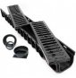 CANALETTA PP NERA 13X100 H.15CON GRIGLIA GHISA (2PZ) C250 B08XB8NS1Q