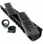 CANALETTA PP NERA 13X100 H.7,5CON GRIGLIA GHISA (2PZ) C250 B08X9SFW56